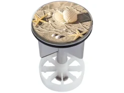 Sale Sanitop-Wingenroth Excenterstopfen mit Dekor Strandperle 38 - 40 mm