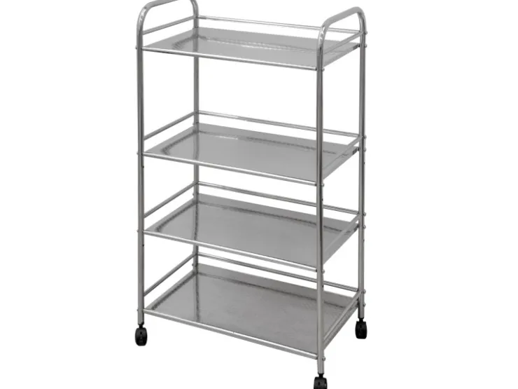 Hot eyepower Servierwagen mit 4 Etagen 60 x 35 x 100 cm