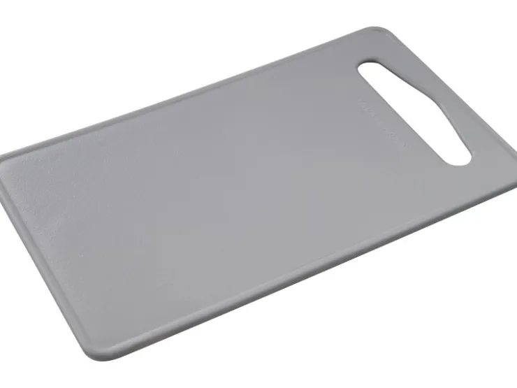 Best Fackelmann Frühstücksbrettchen Eco 24 cm x 14 cm Lichtgrau