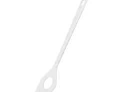 Fackelmann Kochlöffel Blanca m. Loch 30 cm Weiß