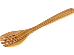 Clearance Fackelmann Salatbesteck Olive 30 cm