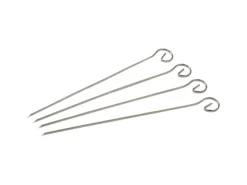 Best Schaschlikspieße Inox 21 cm 4 Stück Küchenhelfer