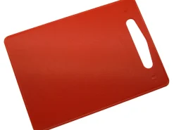 Hot Fackelmann Schneidbrett Kunststoff 34 cm x 24 cm Rot