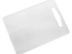 Clearance Fackelmann Schneidbrett Kunststoff 34 cm x 24 cm Transparent