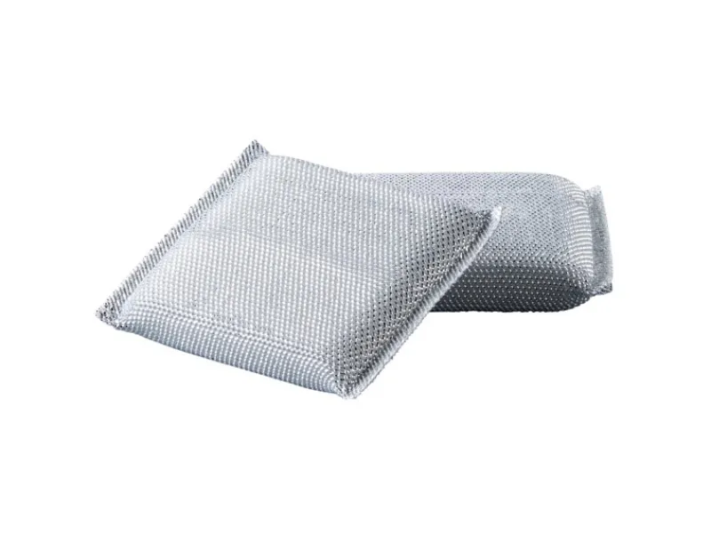 Outlet Topf-/Pfannenkissen-Set Kratzfrei 2-teilig Silber Pfannen