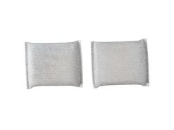 Outlet Topf-/Pfannenkissen-Set Kratzfrei 2-teilig Silber Pfannen