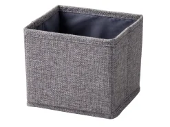 Best Fackelmann Universalkörbchen Textil 13 cm x 12 cm x 14 cm Grau