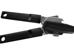 Outlet Zangendosenöffner 19 cm Schwarz-Silber Küchenhelfer