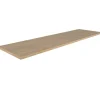 Flex-Well Arbeitsplatte Cosmopolitan Eiche 210 cm x 60 cm x 2,8 cm Kücheninseln|Einbauküchen