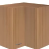 Outlet Küchen-Eck-Hängeschrank Nano 60 cm x 60 cm Buche Küchenschränke