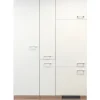 Outlet Küchenerweiterung Florida 140 cm Weiß-Sonoma Eiche Nachbildung Kühlschränke|Küchenschränke
