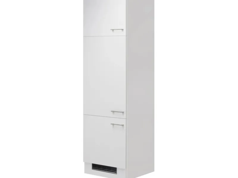 Discount Küchen-Geräteumbauschrank Lucca 60 cm Weiß Gefrierschränke|Küchenschränke