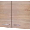 Best Küchen-Oberschrank Florida 80 cm x 55 cm Sonoma Eiche Küchenschränke