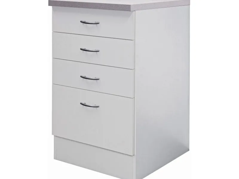 Outlet Küchen-Schubkastenschrank Wito 50 cm Küchenschränke