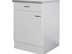New Küchen-Unterschrank Wito 60 cm Weiß Küchenschränke