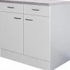 Flex-Well Classic Küchenschränke<Küchen-Unterschrank Wito 80 cm Weiß