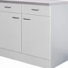 Flex-Well Classic Küchenschränke<Küchen-Unterschrank Wito 100 cm Weiß