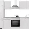 Flex-Well Classic Einbauküchen|Kochfelder<Küchenzeile Wito 270 cm Weiß