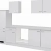 Clearance Flex-Well Classic Küchenzeile Wito 270 cm ohne E-Geräte Weiß
