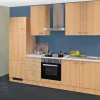 Outlet Flex-Well Classic Küchenzeile Nano 270 cm Buche Nachbildung