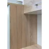 Flex-Well Classic Single-Küchen<Küchenzeile Florida 210 cm Weiß - Sonoma Eiche