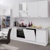 Sale Küchenzeile Wito 280 cm Weiß Winkelküchen|Einbauküchen