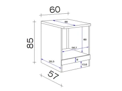 Sale Küchenzeile Wito 280 cm Weiß Winkelküchen|Einbauküchen