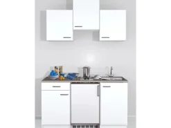 Flex-Well Classic Single-Küchen|Pantryküchen<Miniküche Wito 150 cm Weiß