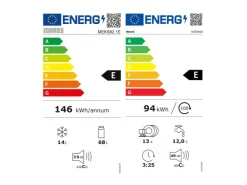 Flex-Well Exclusiv Miniküchen|Kochfelder<Büroküche Joelina 210 cm Weiß