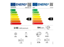 Büroküche Valero 210 cm Hochglanz Weiß-Sonoma Eiche Kochfelder|Kühlschränke