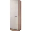 Flex-Well Exclusiv Küchenschränke<Geschirrschrank Orlando 50cm Kaschmir Glanz-Sonoma Eiche