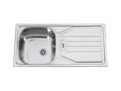 Best Flex-Well Exclusiv Küche 1701-016 Cara 220 cm Schilfgrün matt - Artisan Eiche
