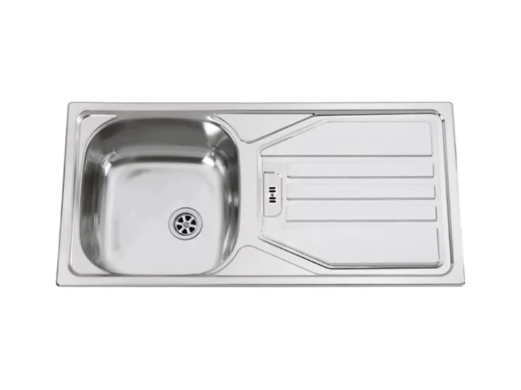 Best Flex-Well Exclusiv Küche 1701-016 Cara 220 cm Schilfgrün matt - Artisan Eiche