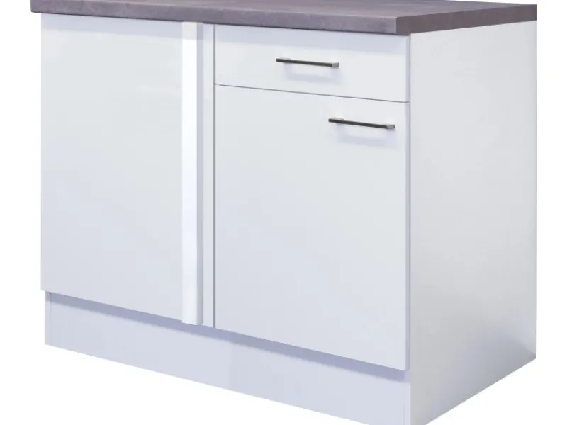 Discount Küchen-Eck-Unterschrank Joelina 110 x 60 cm Küchenschränke
