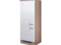 Sale Flex-Well Exclusiv Küchen-Geräteumbauschrank Valero 60 cm Hochglanz Weiß