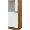 Clearance Flex-Well Exclusiv Küchen-Geräteumbauschrank Vintea 60cm Magnolie matt - O.