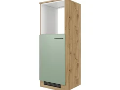 Best Küchen-Geräteschrank Cara 60cm (H169cm) Schilfgrün-Artisan Küchenschränke