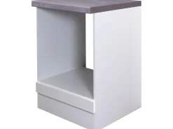 Flex-Well Exclusiv Küchenschränke<Küchen-Herdumbauschrank Joelina 60 cm Weiß