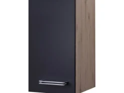 Flex-Well Exclusiv Küchenschränke<Küchen-Hängeschrank Lara 30 cm -San Remo Eiche Anthrazit
