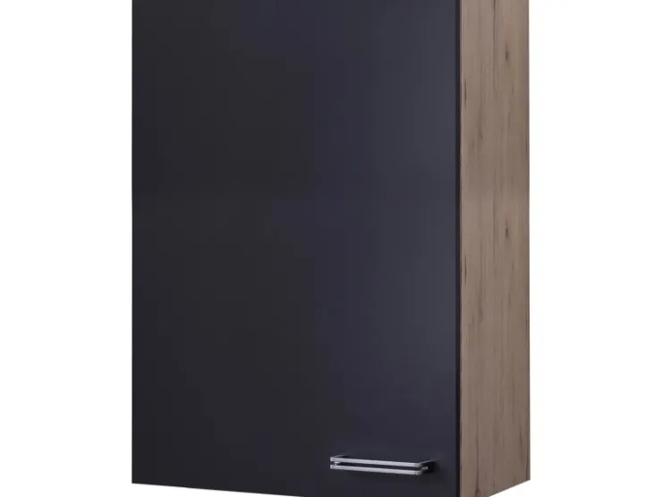 Online Flex-Well Exclusiv Küchen-Hängeschrank Lara 60x89cm Anthrazit-San Remo Eiche