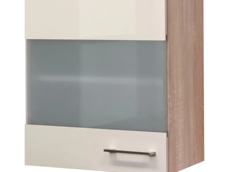 Küchen-Hängeschrank Orlando 50x55cm Kaschmir Gl.-Sonoma Eich Küchenschränke
