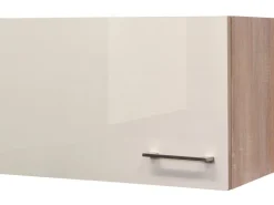 Flex-Well Exclusiv Küchenschränke<Küchen-Kurz-Hängeschrank Orlando 60 cm x 32 cm Kaschmir Glanz