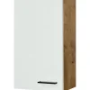 Outlet Küchen-Oberschrank  Vintea 50x89cm Magnolie matt-Lancelot Oak Küchenschränke