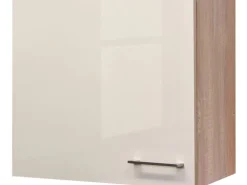 Flex-Well Exclusiv Küchenschränke<Küchen-Oberschrank Orlando 60x55cm Kaschmir Gl.-Sonoma Eiche