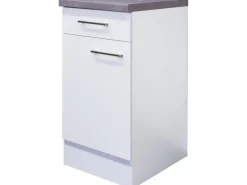 New Flex-Well Exclusiv Küchen-Unterschrank Joelina 40 cm Weiß