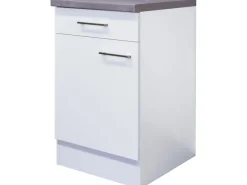 Flex-Well Exclusiv Küchenschränke<Küchen-Unterschrank Joelina 50 cm Weiß