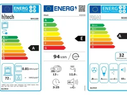 Flex-Well Exclusiv Einbauküchen<Küchenzeile 1701-017 Lund 220 cm Lichtgrau glänzend-Rauchgrau