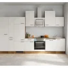 Flex-Well Exclusiv Kühlschränke<Küchenzeile Vintea 360 cm Magnolia matt - Lancelot Oak