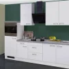 Flex-Well Exclusiv Kochfelder|Kühlschränke<Küchenzeile Joelina 270 cm Weiß
