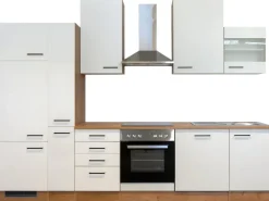 Discount Flex-Well Exclusiv Küchenzeile Vintea 270 cm Magnolia-Lancelot Oak